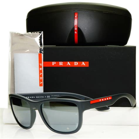 prada sunglasses with red stripe